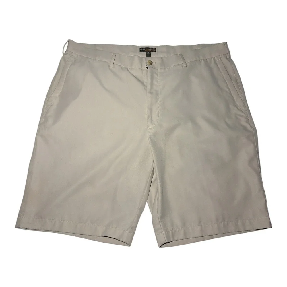 Peter Millar golf crown shorts Salem performance short model Drifit cooling 38